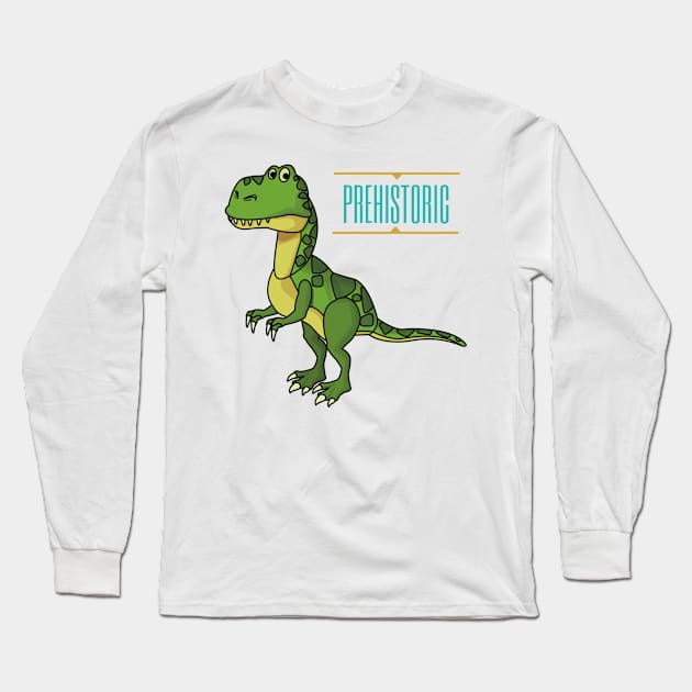 Prehistoric Long Sleeve T-Shirt by After Daylight Project